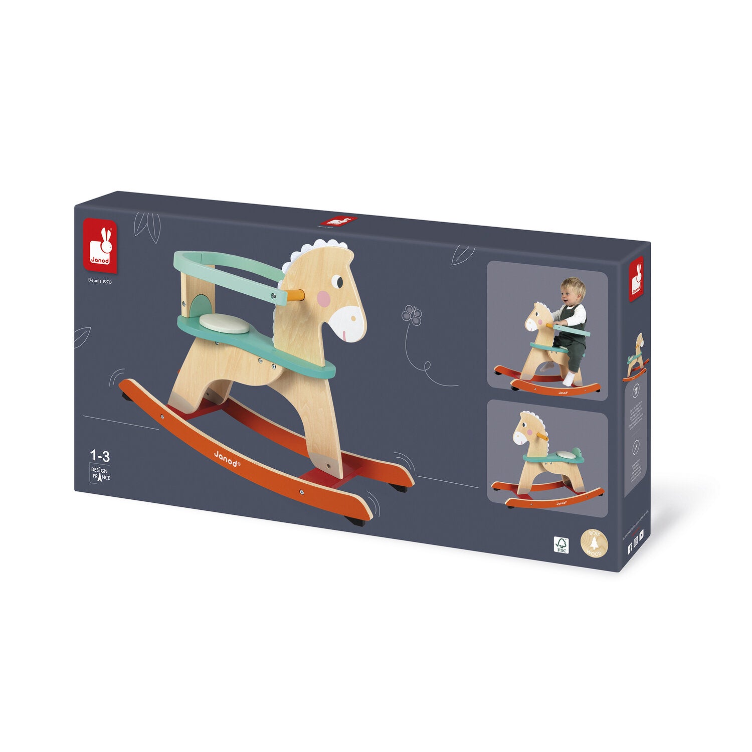 Zigolo - Cheval à bascule