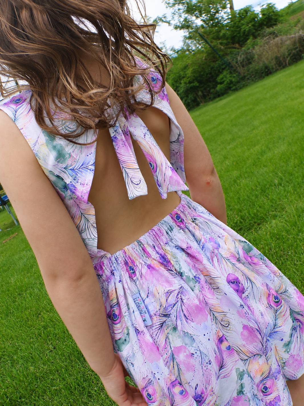 Robe Cocotte – Nœud au dos | Robe fille printemps été