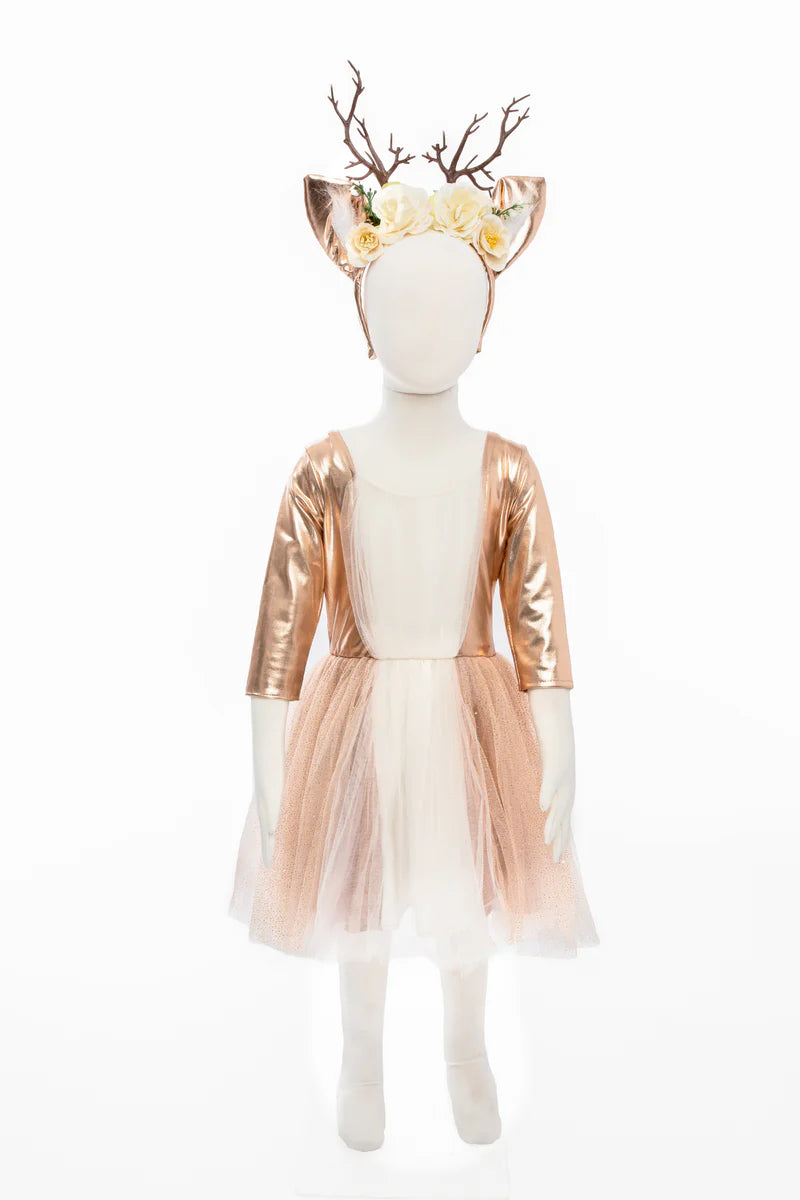 Robe de cerf des bois avec coiffe