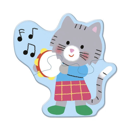 5 puzzles évolutifs Musique – Janod