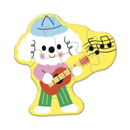 5 puzzles évolutifs Musique – Janod