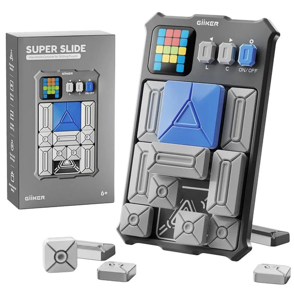Jeu de logique GiiKER Super Slide – Gris