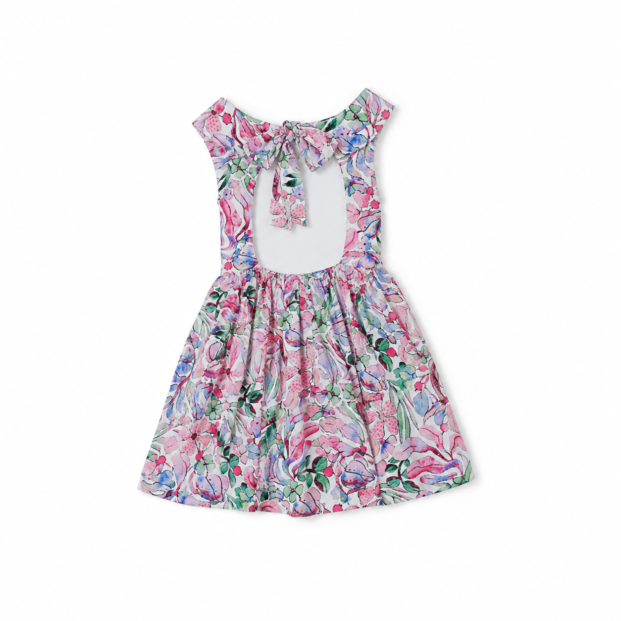 Robe Cocotte – Nœud au dos | Robe fille printemps été