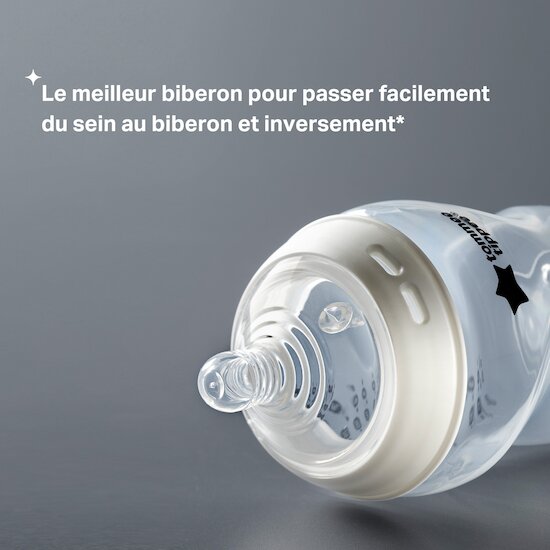 Biberon Natural start +3mois, 340ml - Lot de 2