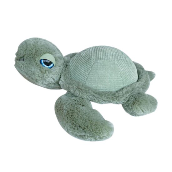 Peluche ultra douce tortue Sauge 33 cm - BB&Co