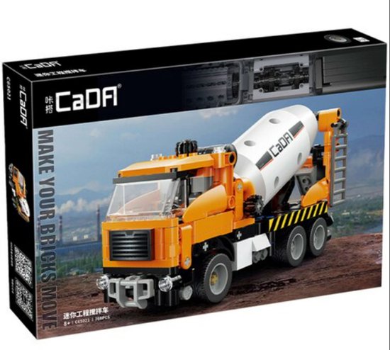 Camion bétonnière à construire 368 pièces - CaDA