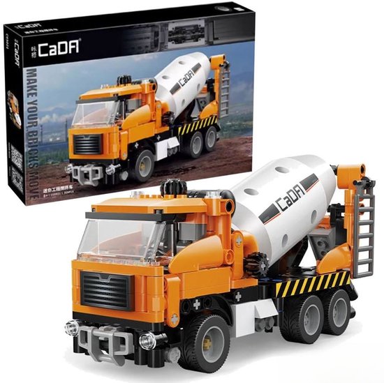 Camion bétonnière à construire 368 pièces - CaDA