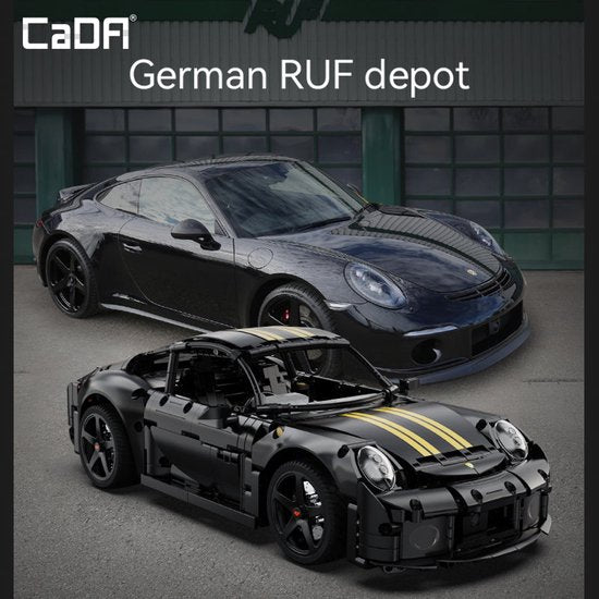 Voiture de sport RUF GT 1:10 – 1655 pièces - CaDA