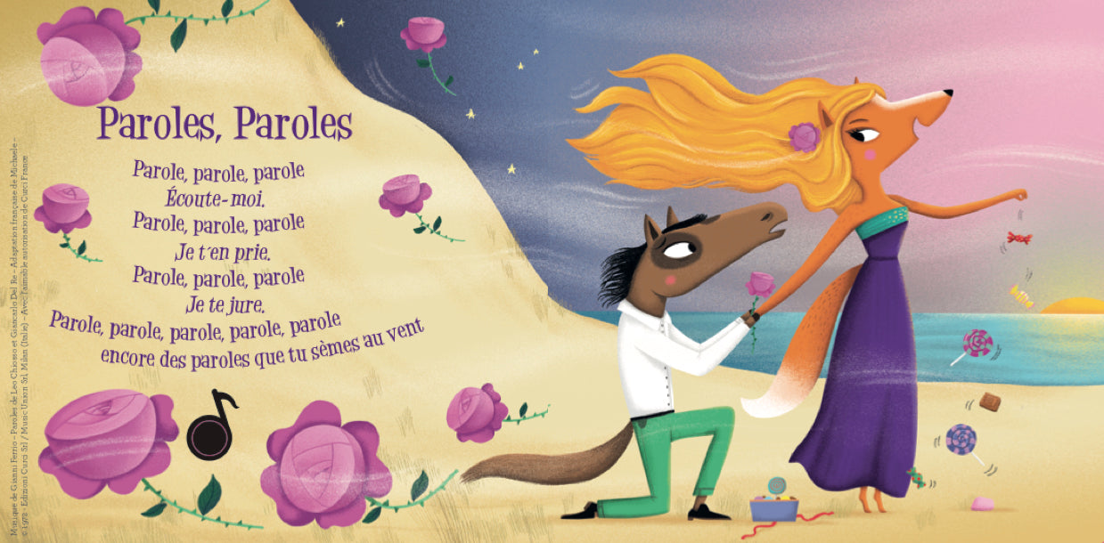 Livre musical – Mon premier Dalida