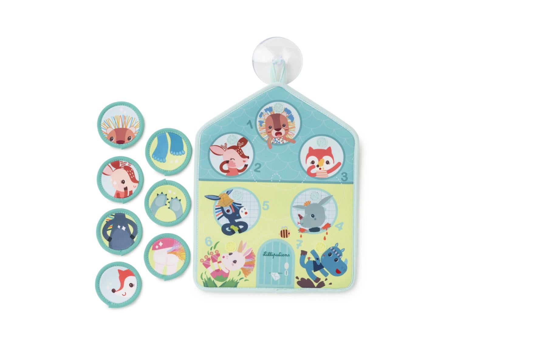 Panneau de bain je me lave