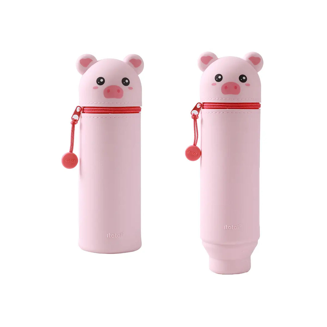 Trousse en silicone - Cochon