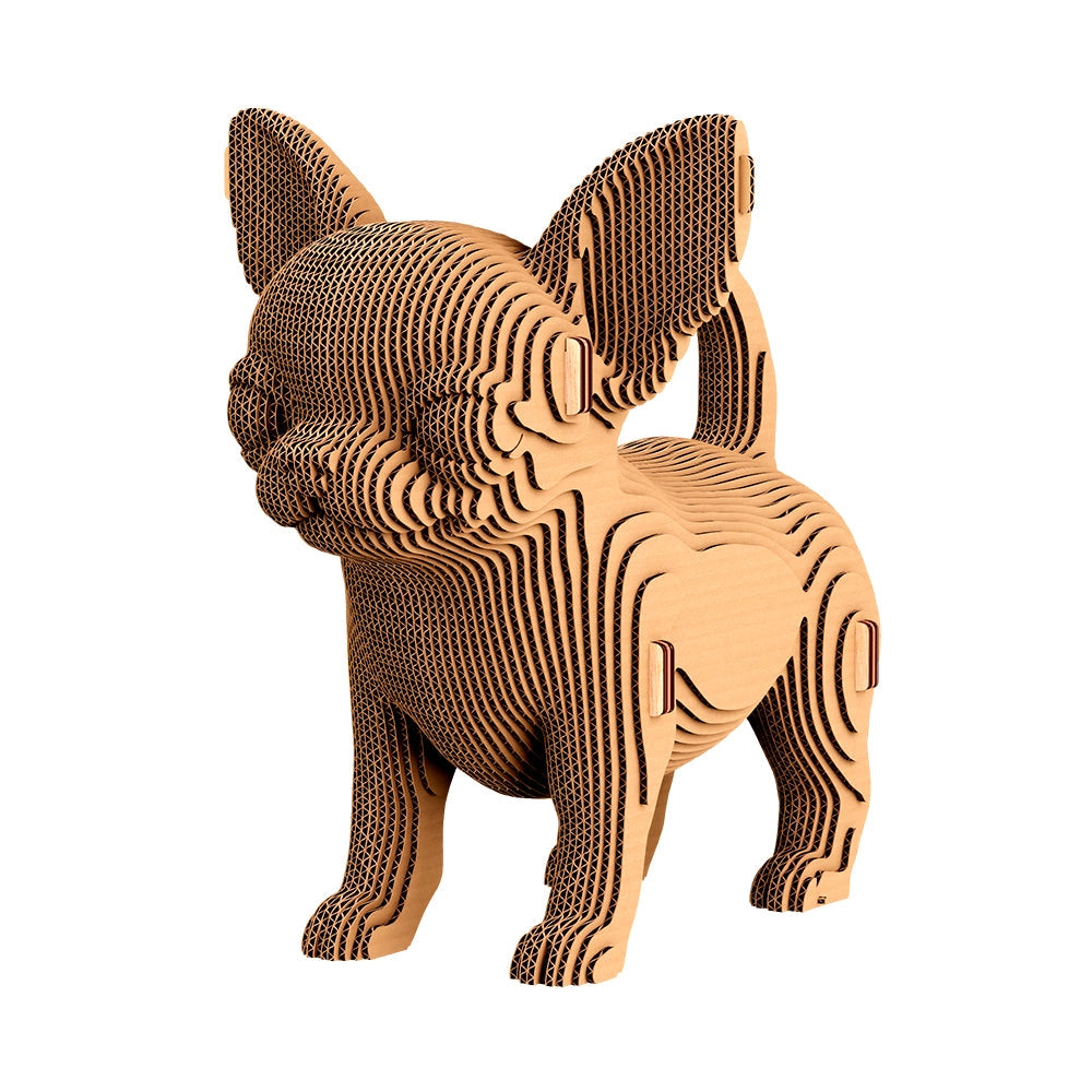 Chiots Trio Puzzle 3D Modèle en Carton