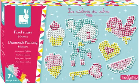 Kit créatif - Pixel strass stickers