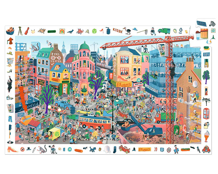 Puzzle d'observation - Ville  200 pcs