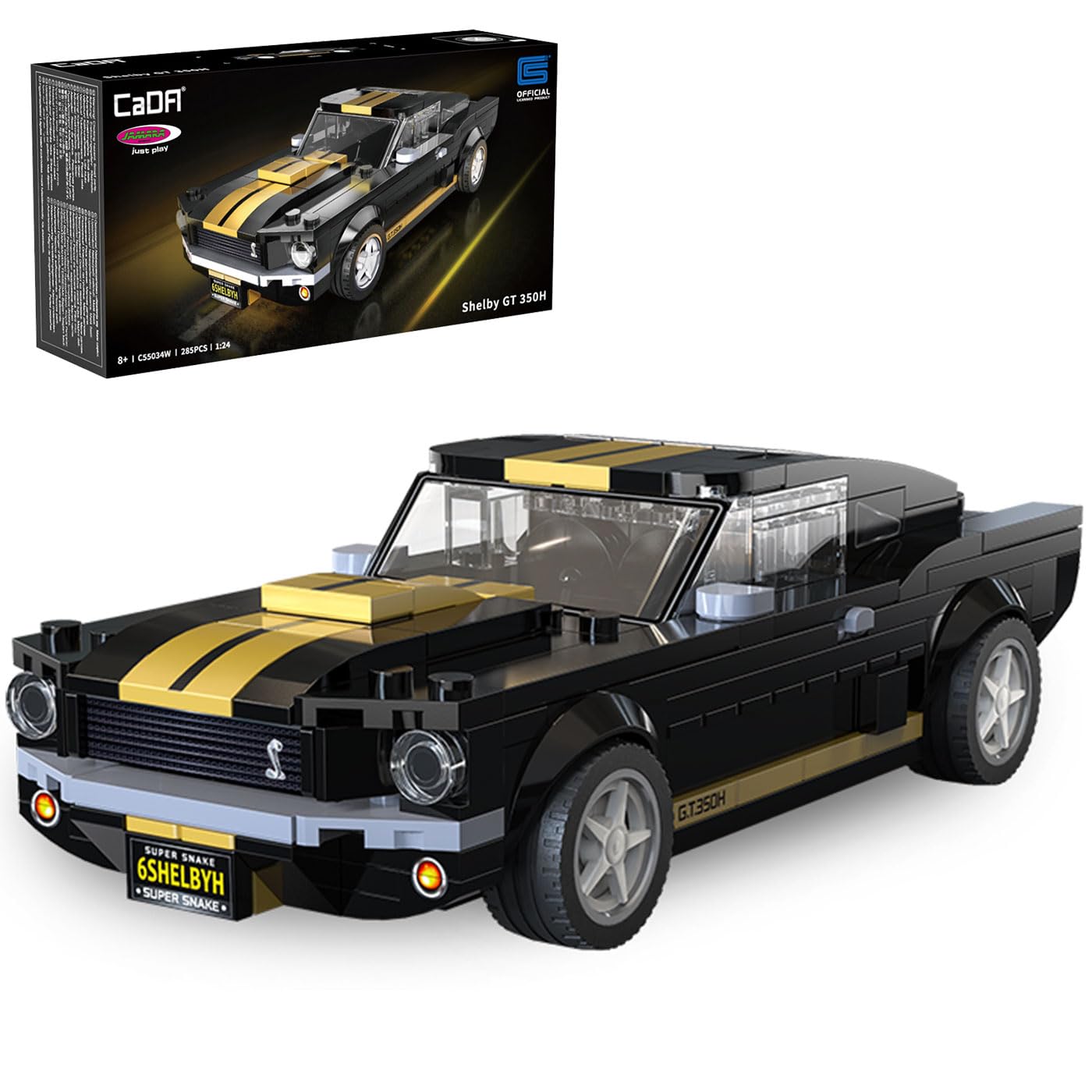 Voiture Shelby Mustang GT350 H 1:24 - CaDA