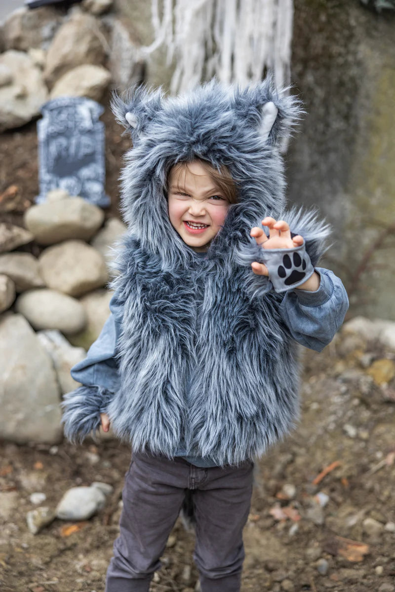 Veste de grand méchant loup avec gants