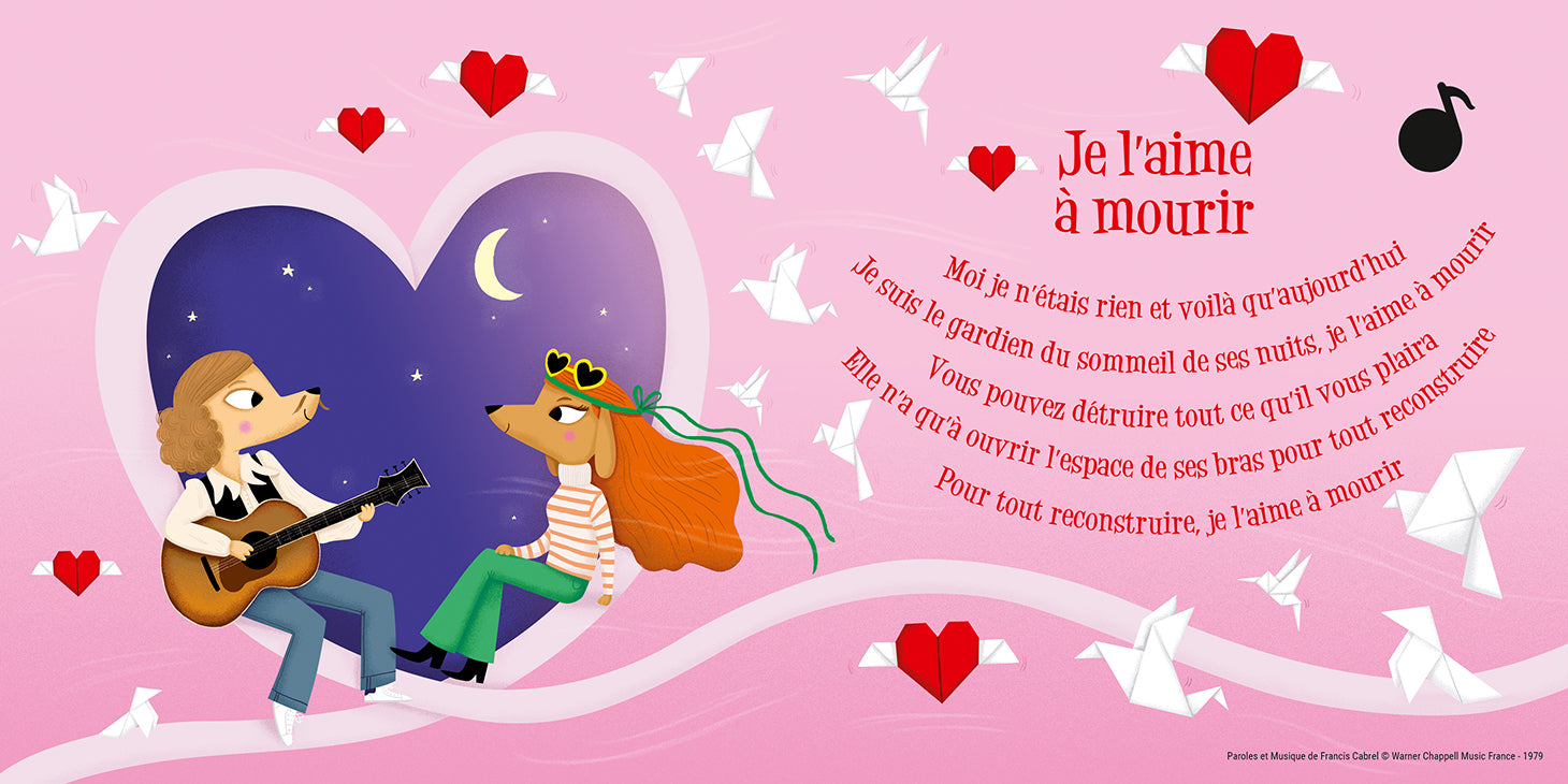 Livre musical – Mon premier Cabrel