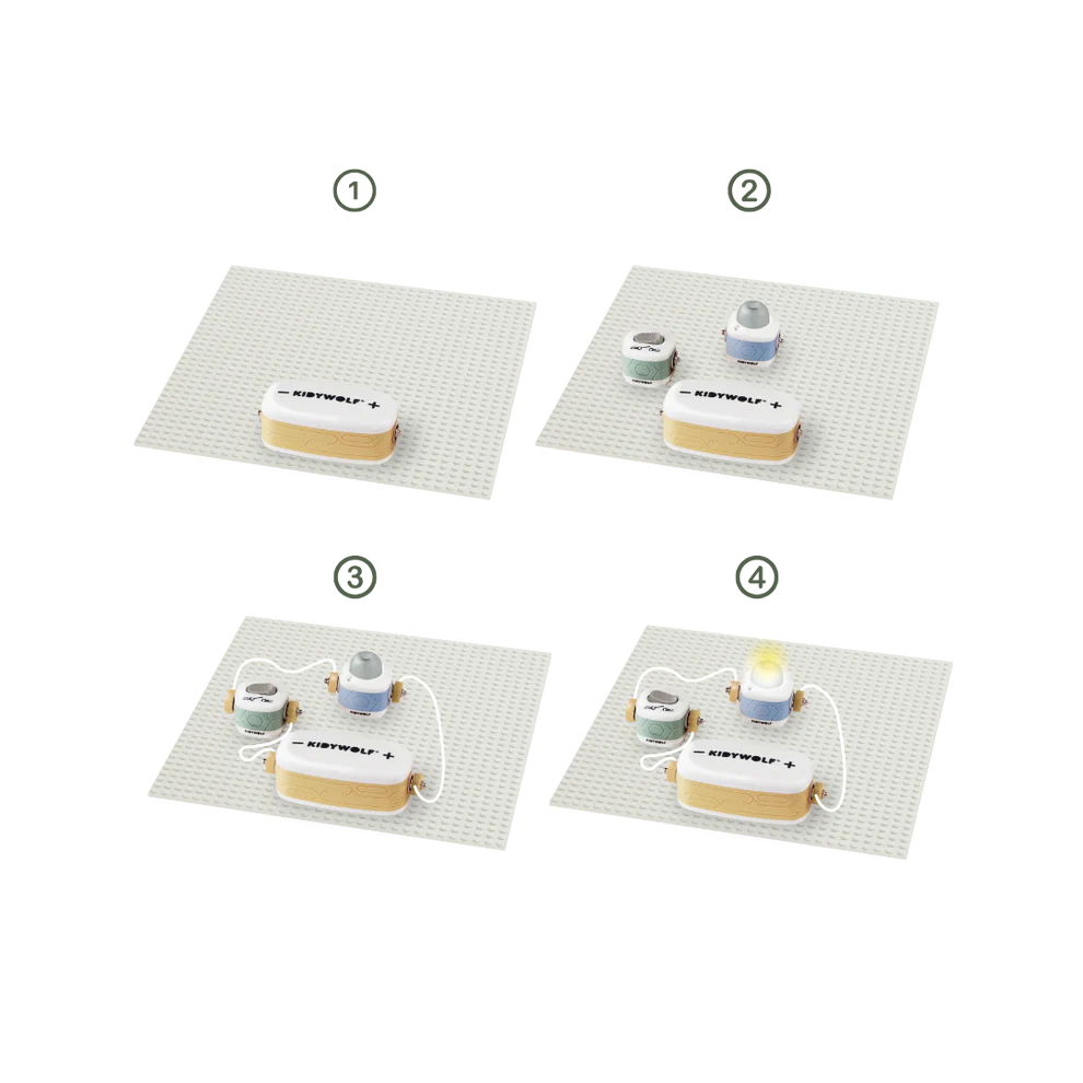 Kit d'initiation pour découvrir l'élèctricité - Kidyelec expert