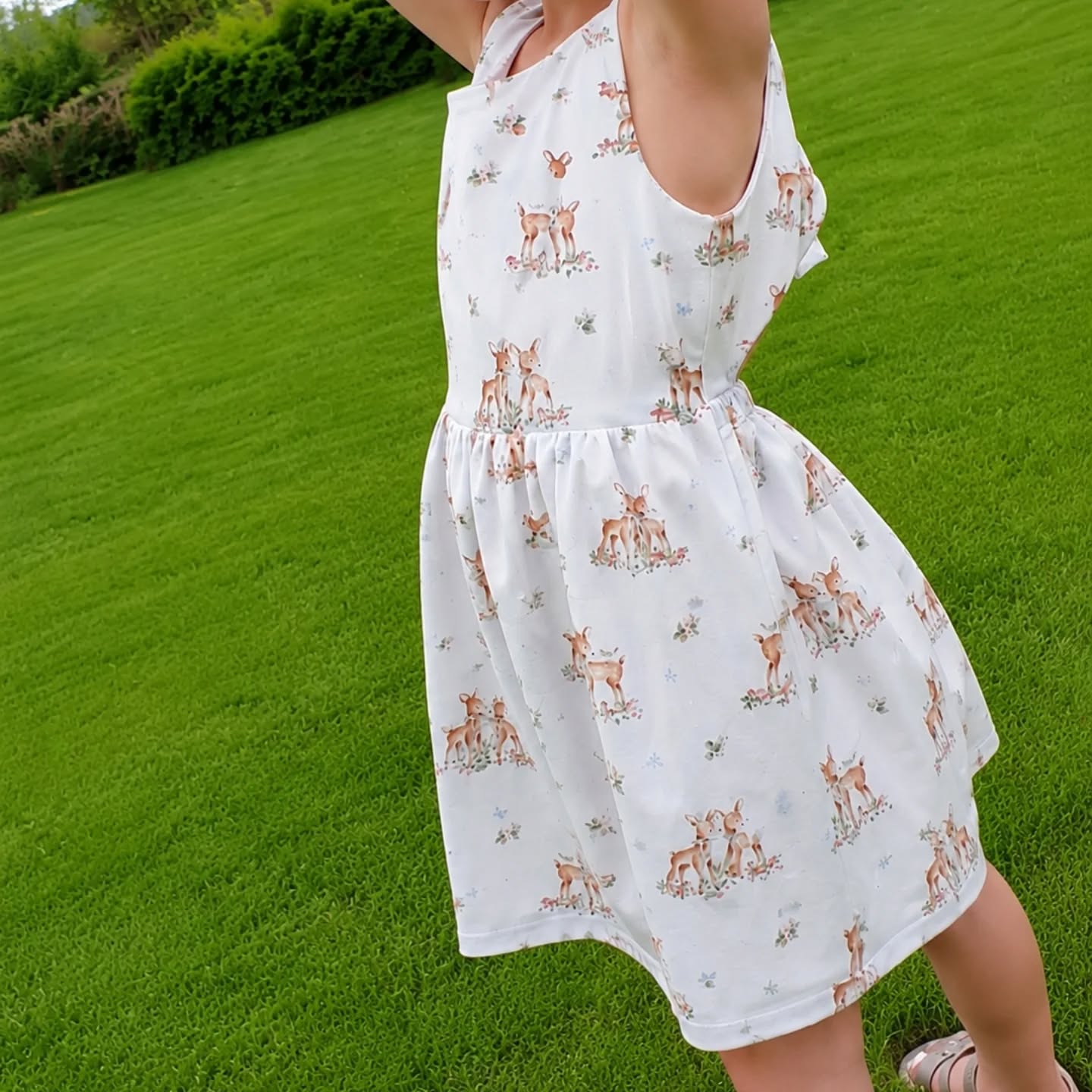 Robe Cocotte – Nœud au dos | Robe fille printemps été