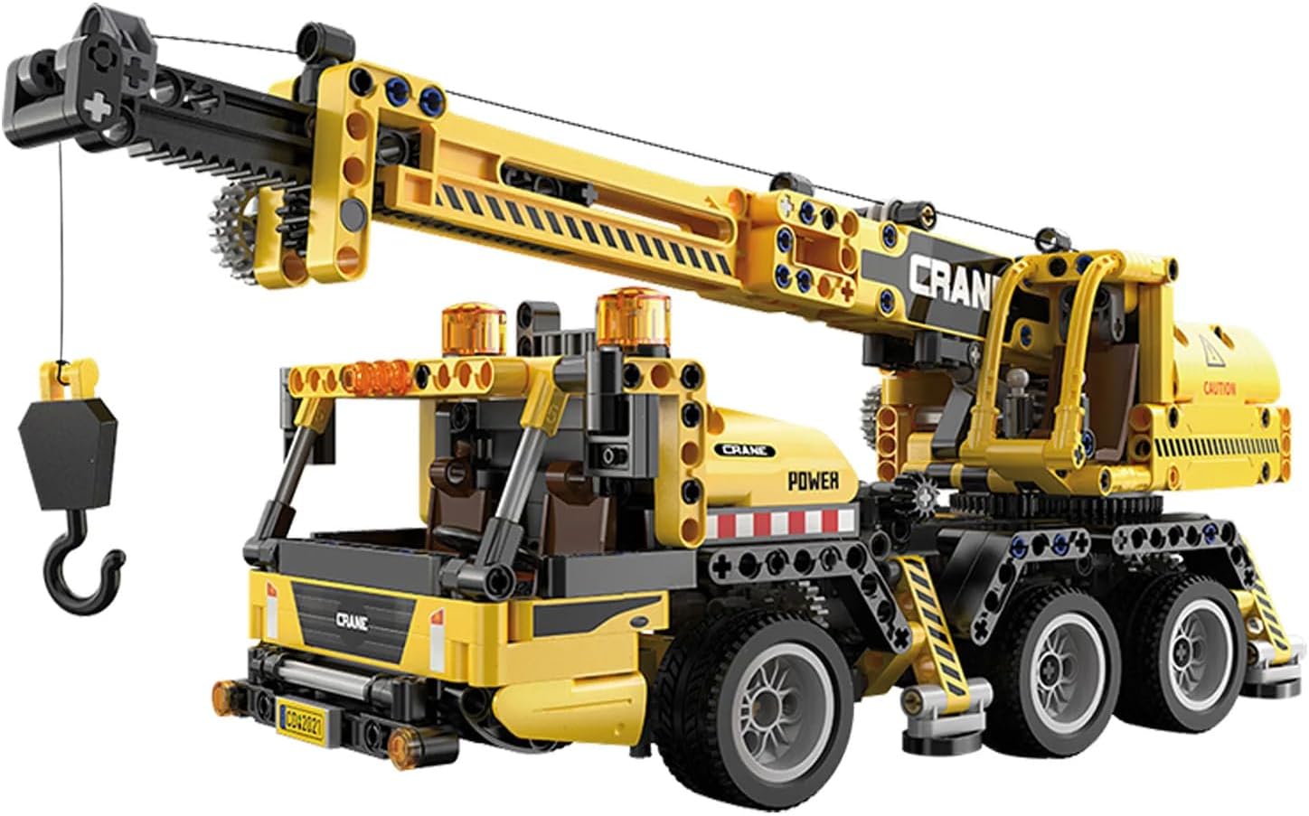 Camion-grue mobile à construire – 658 pièces - CaDA