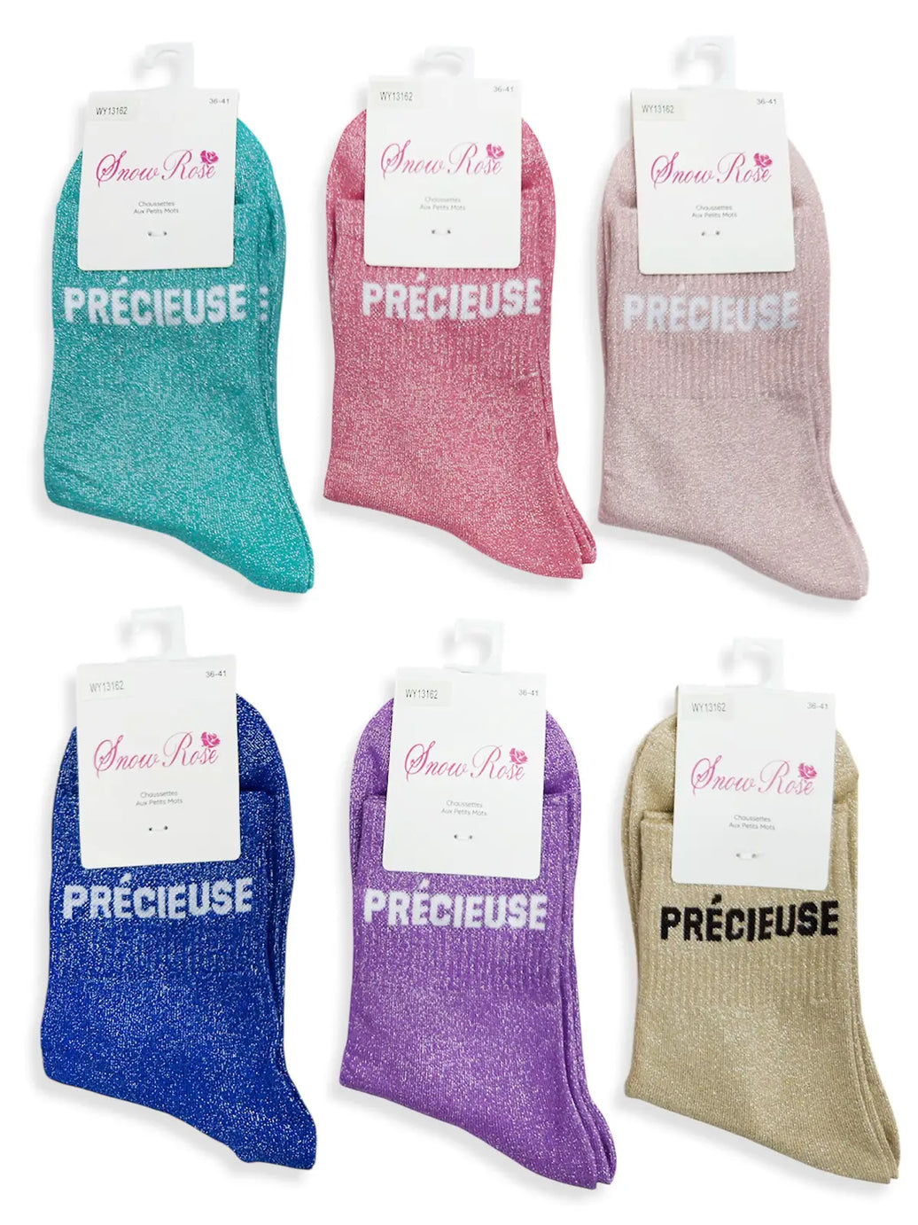 Chaussettes à paillettes – Précieuse