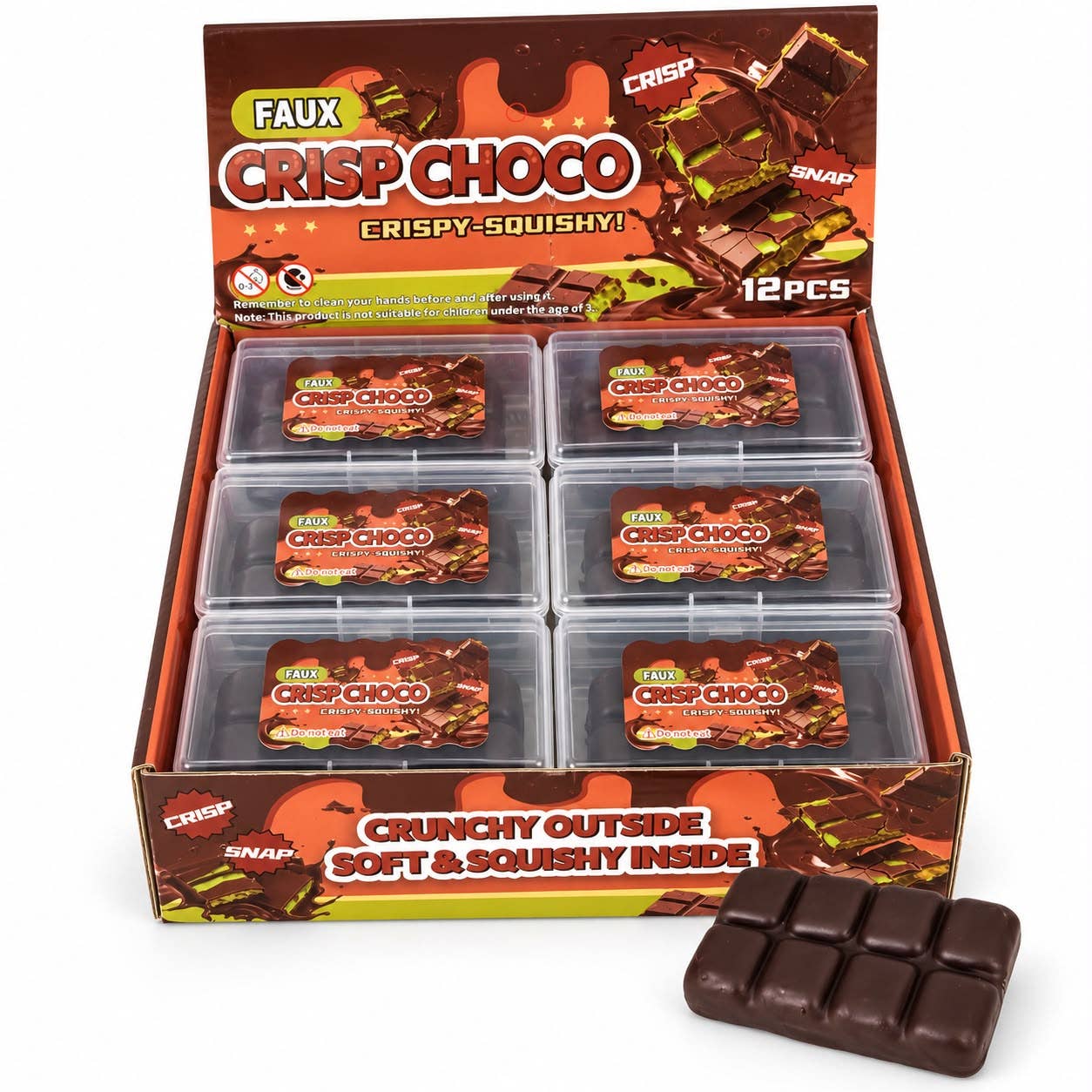 Squishy Crispy Chocolat de Dubaï à craquer – WOOM