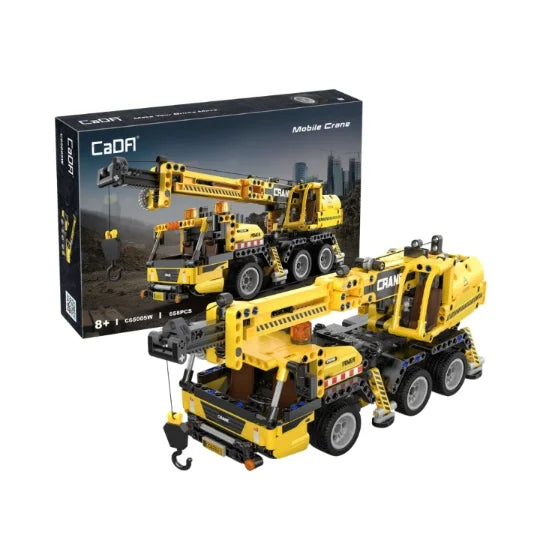 Camion-grue mobile à construire – 658 pièces - CaDA