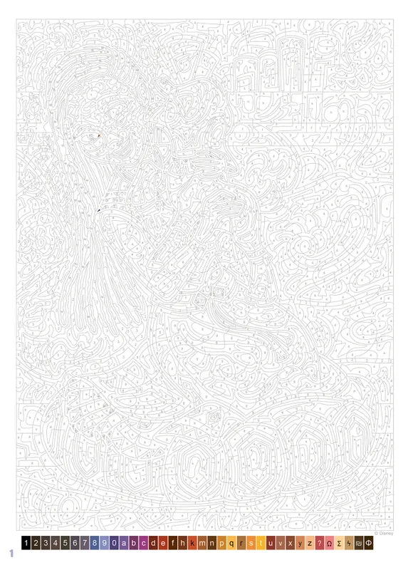 Coloriages mystères Disney - Best of Héroïnes