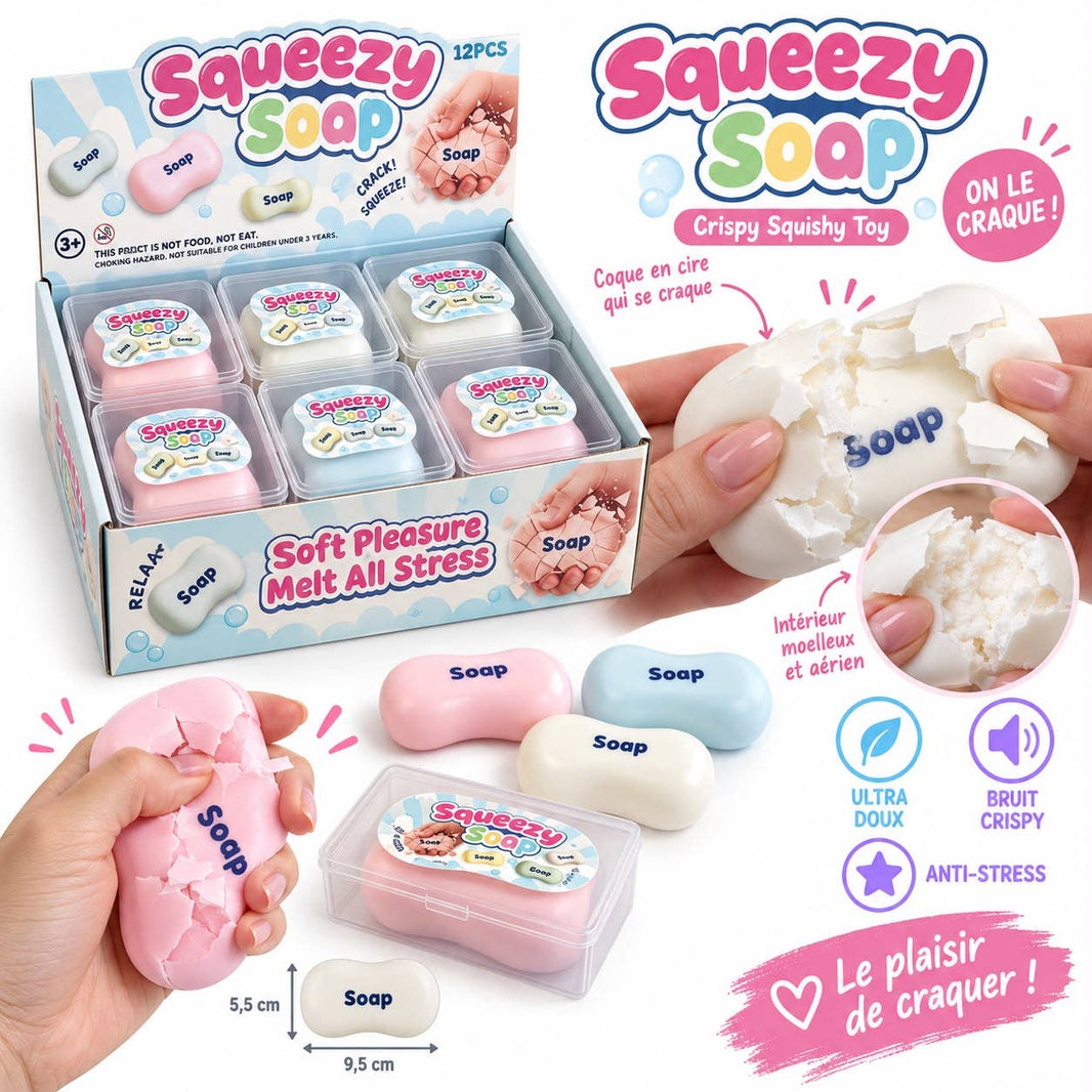 Squishy Savon Crispy à craquer – WOOM