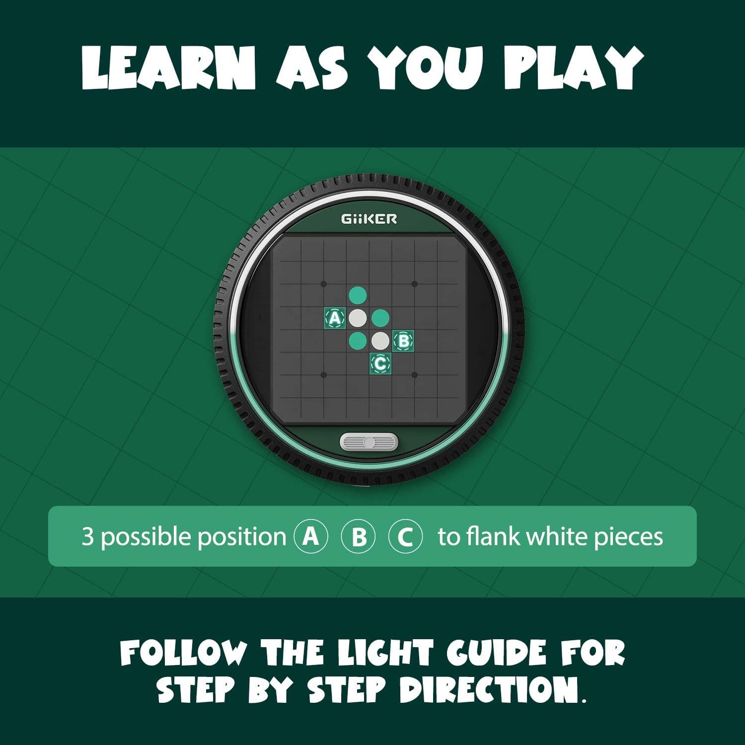 GiiKER Super Reversi – Jeu de stratégie interactif