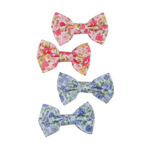 Pinces barrettes "Liberty beauty bows" 2 pièces