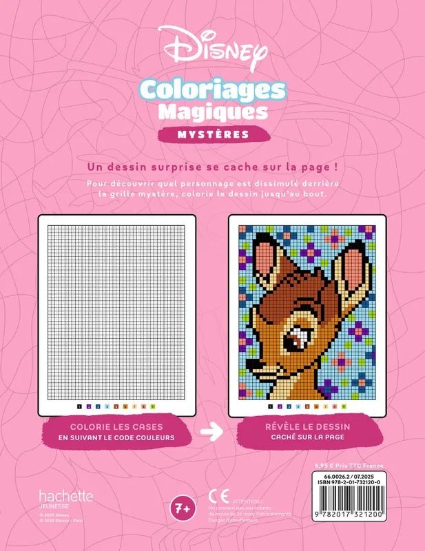 DISNEY - Mes Coloriages Magiques Mystères - Spécial Pixels