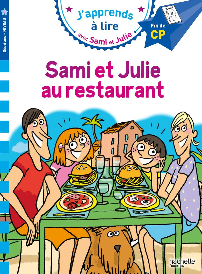 Sami et Julie CP niveau 3 - Sami et Julie au restaurant