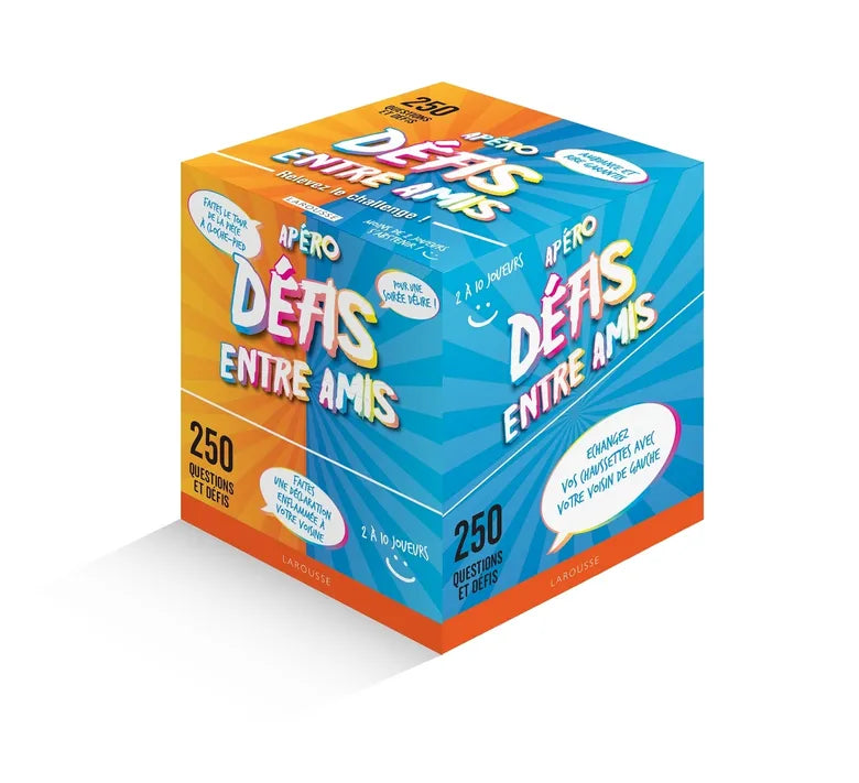 Apéro Défis entre amis – 250 défis pour des soirées délirantes