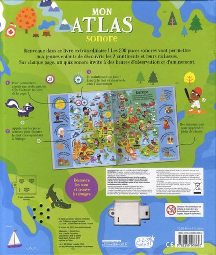 Mon atlas sonore. Un super cherche et trouve sonore !