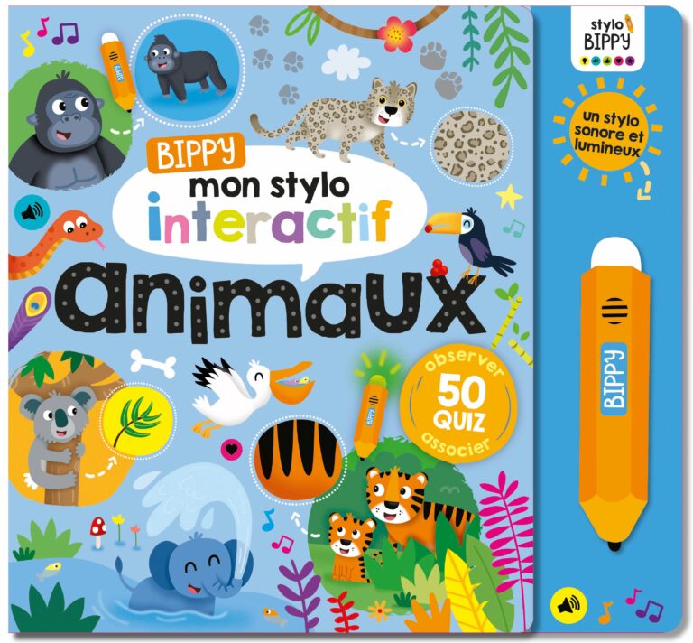 Bippy mon stylo interactif – Animaux