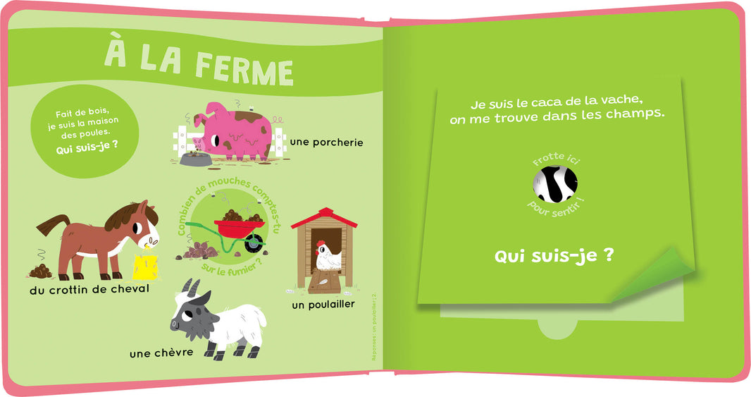 Mon livre des odeurs et des couleurs – Le livre des odeurs qui puent