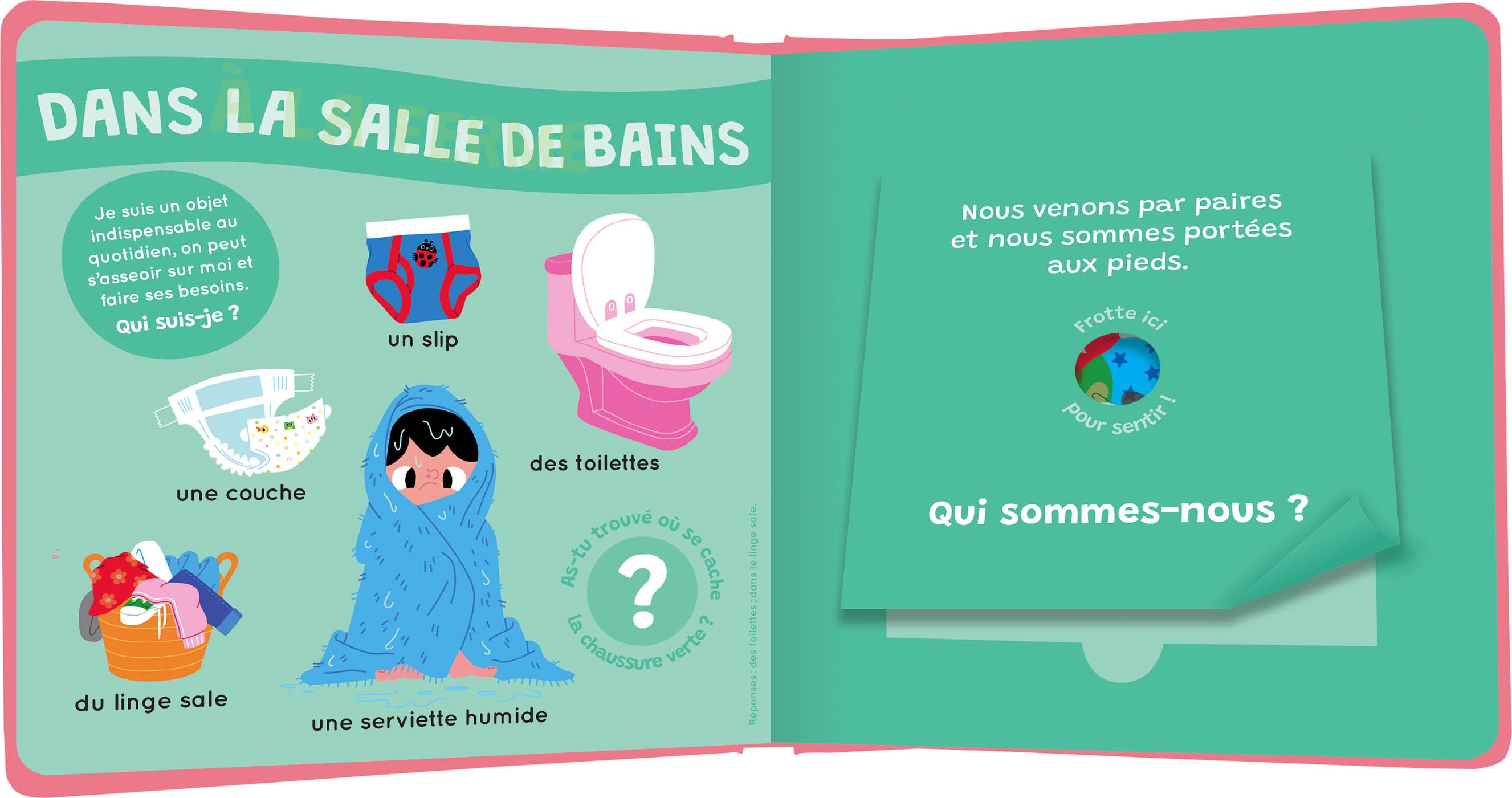 Mon livre des odeurs et des couleurs – Le livre des odeurs qui puent