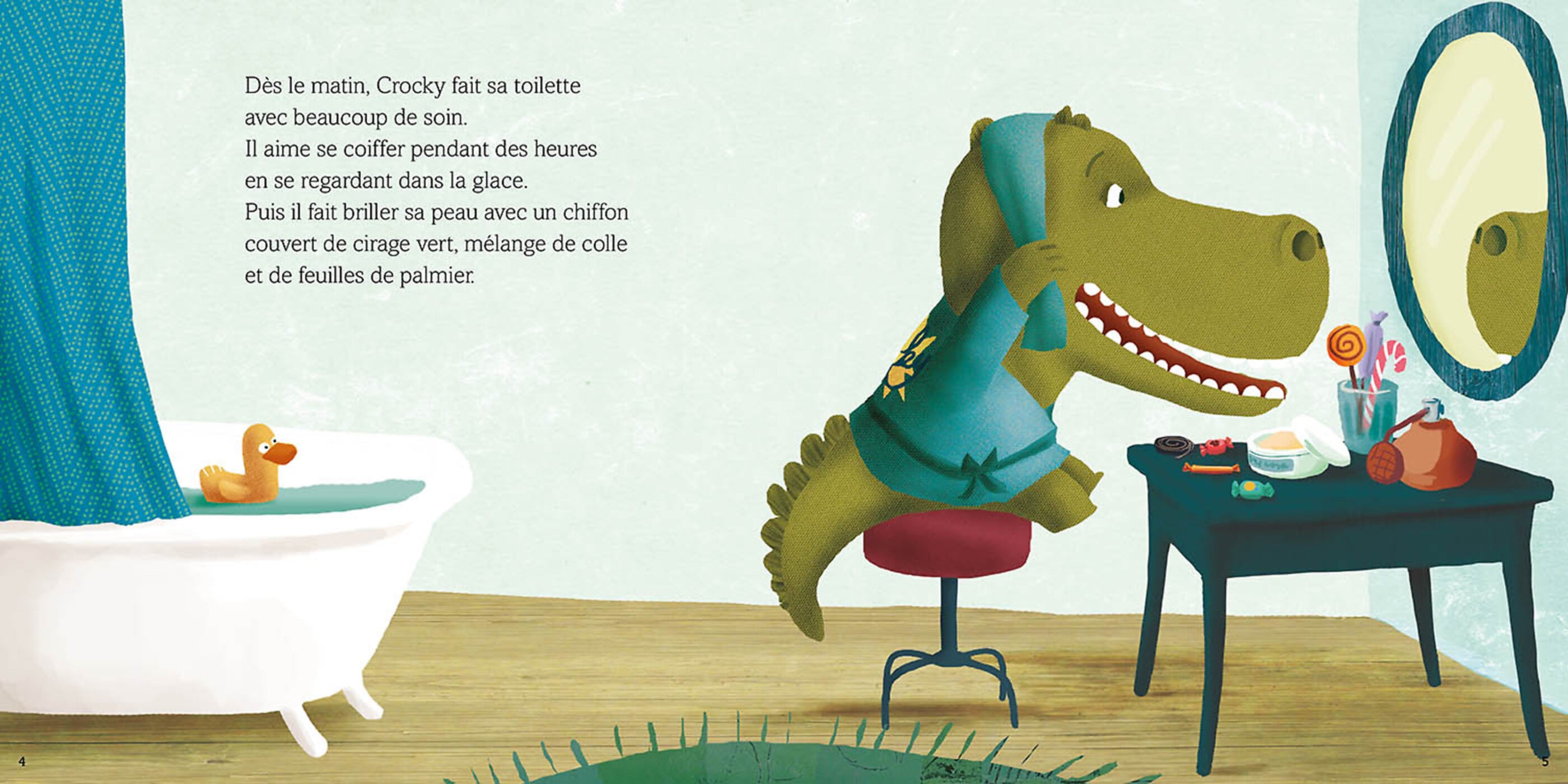 Crocky le crocodile a mal aux dents