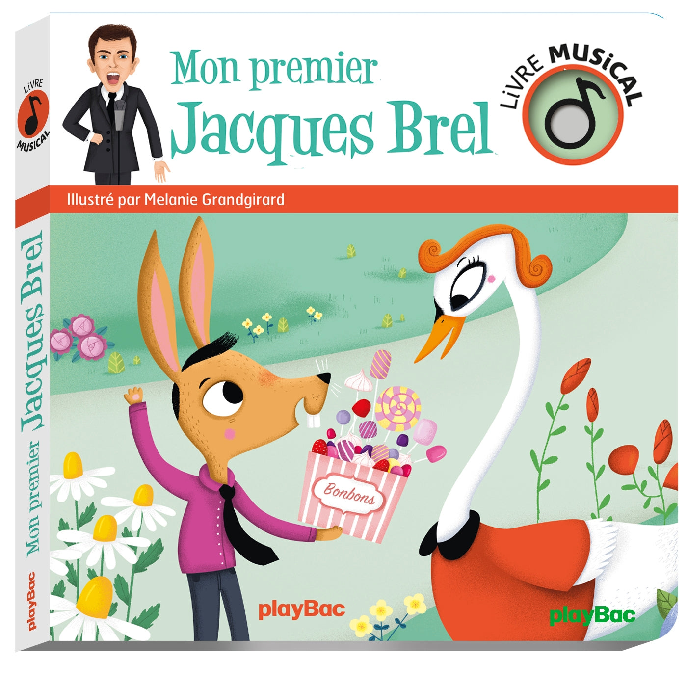 Livre musical – Mon premier Jacques Brel