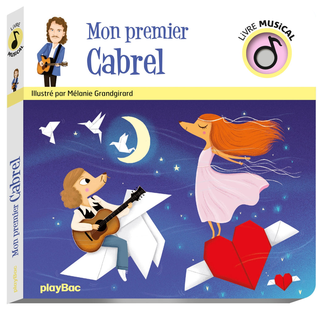 Livre musical – Mon premier Cabrel