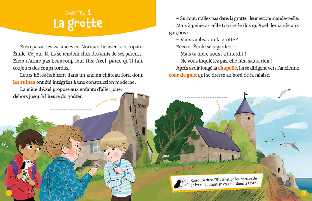 My Novel Mystery – My first investigations: The secret of the old castle!