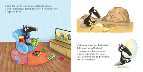 Le loup qui adorait les dinosaures