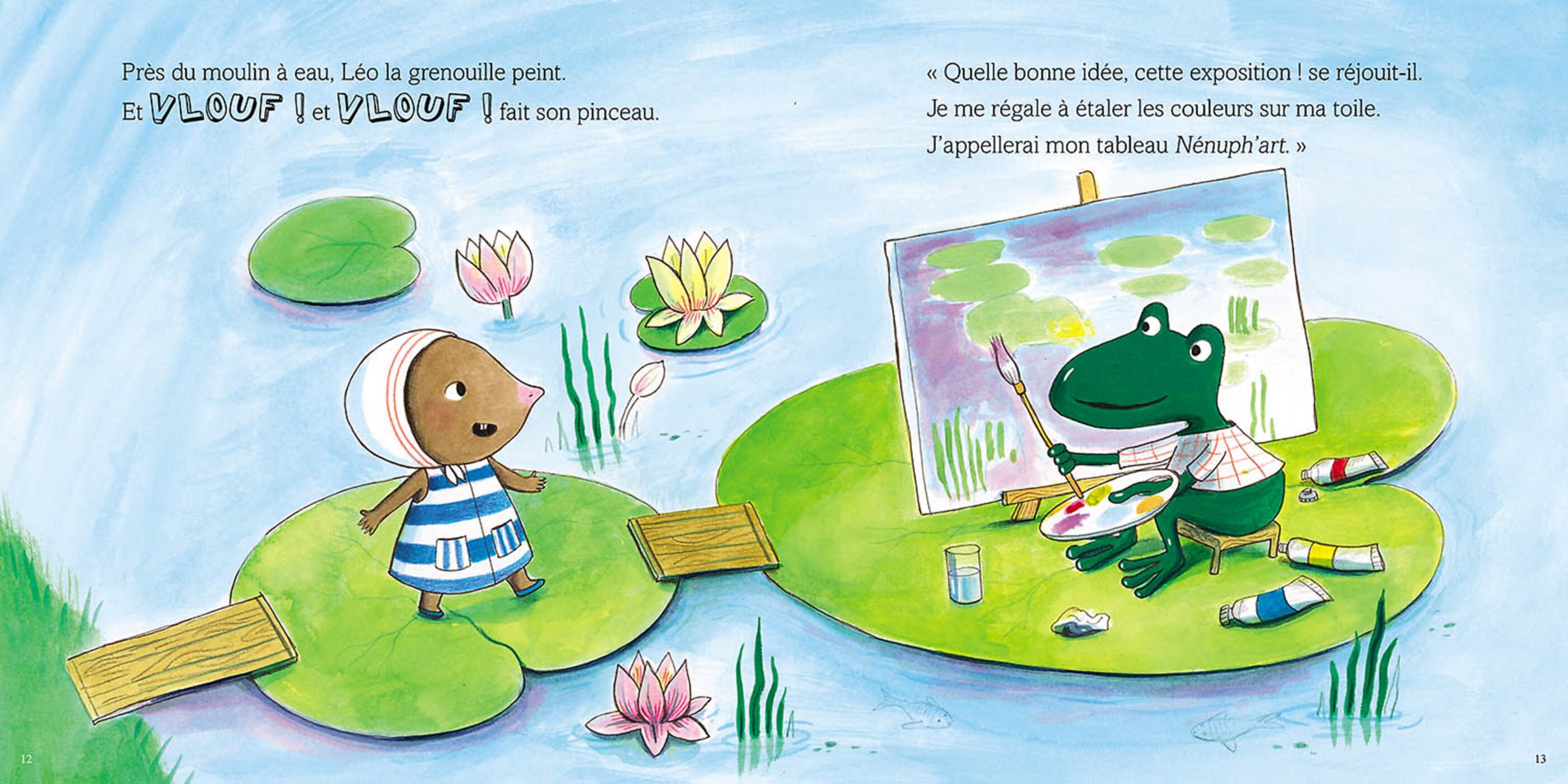 Petite taupe - L'exposition de la forêt