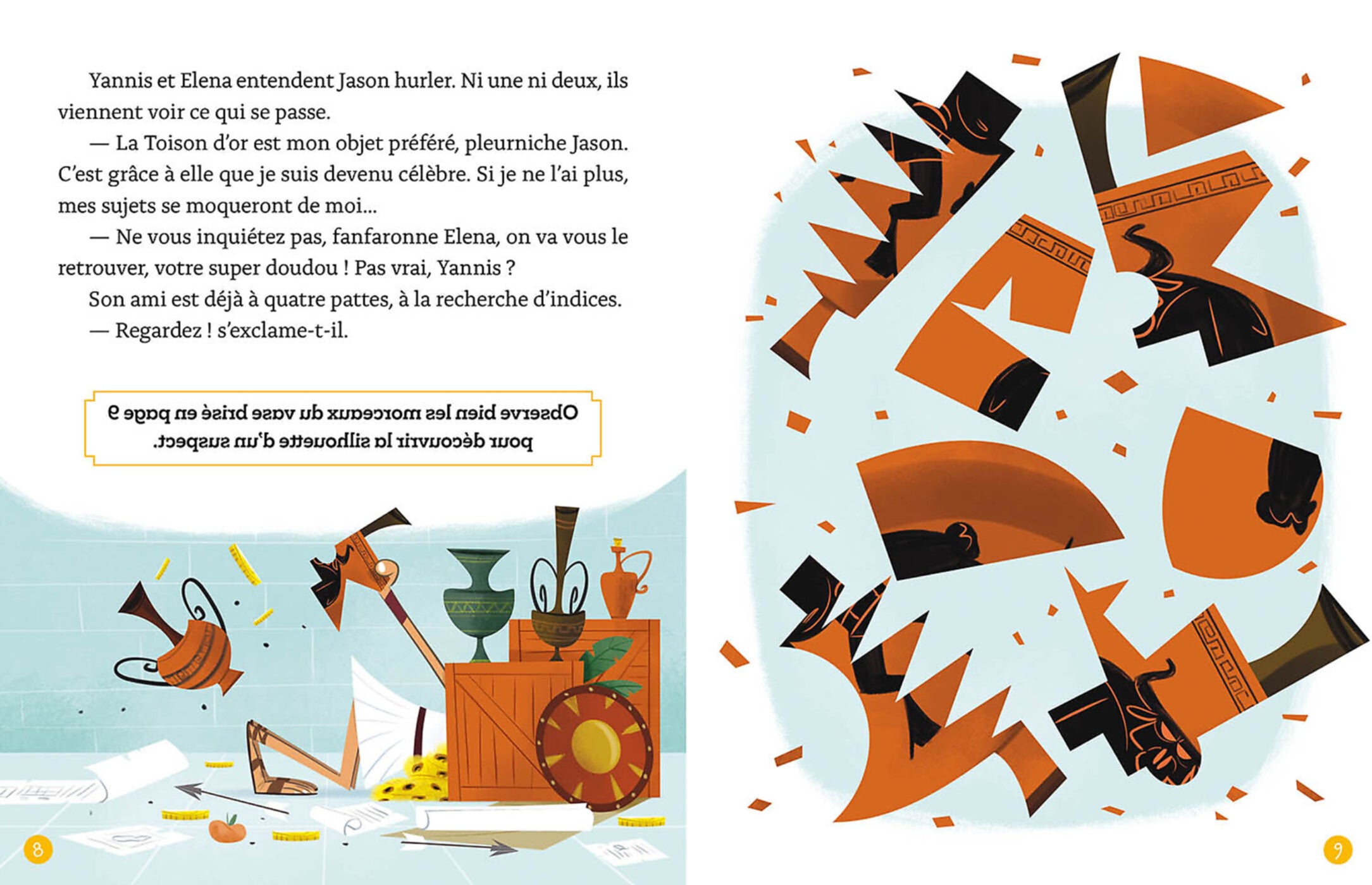 Mon Roman Énigme – Les P’tits Zeus : On a volé la Toison d’or !