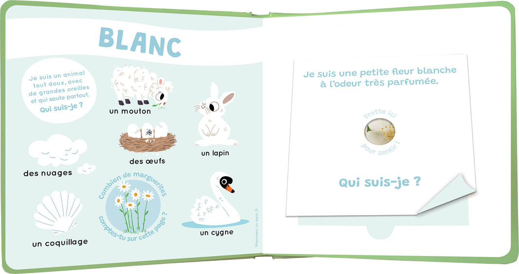 Mon livre des odeurs et des couleurs – La nature