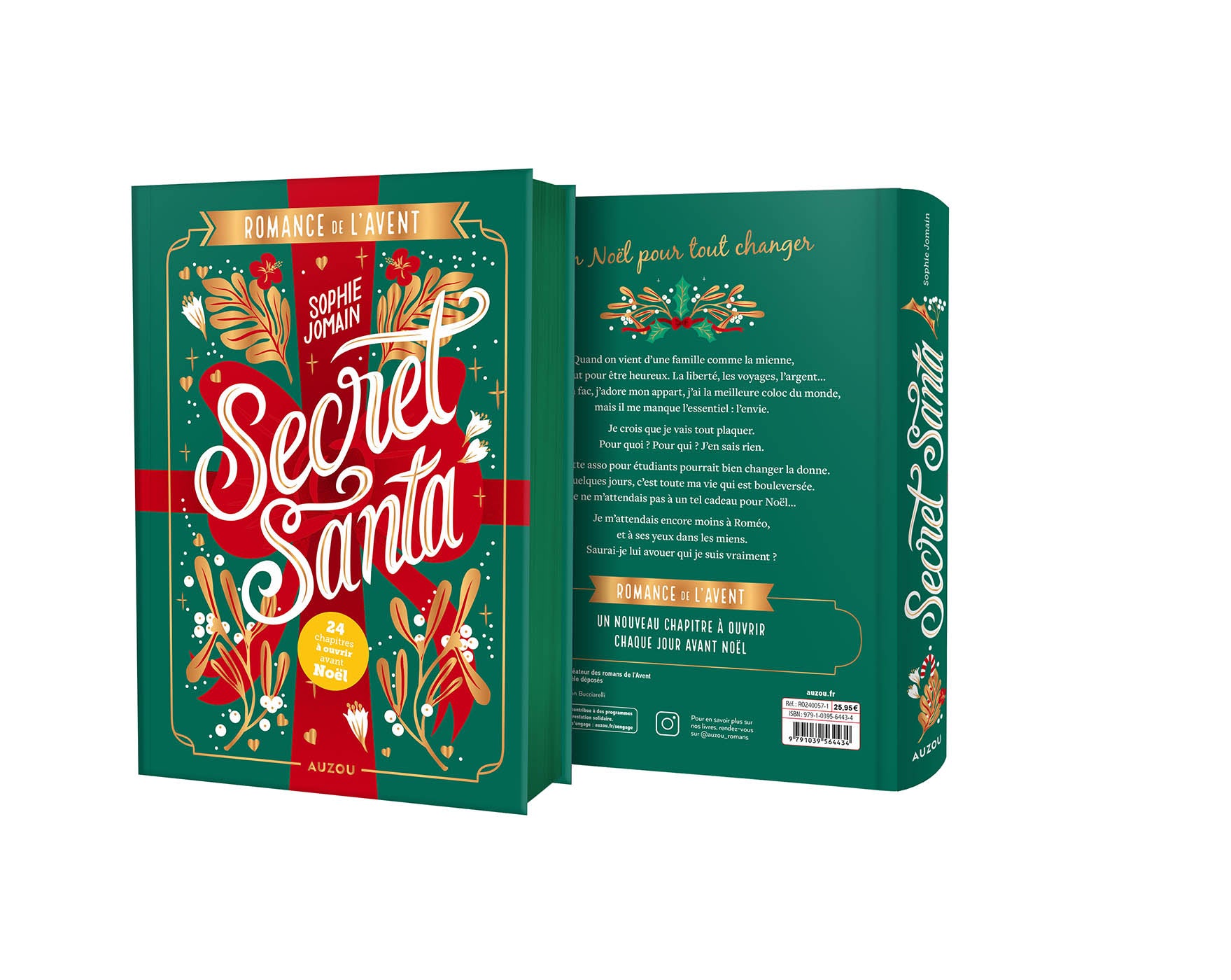 Romance de l’Avent – Secret Santa – Édition collector – Auzou