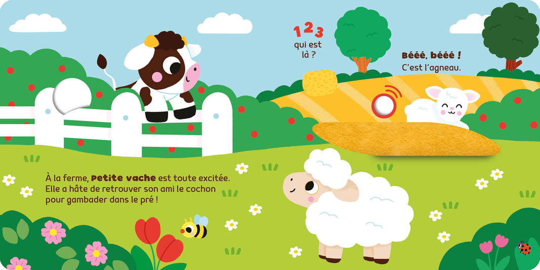 Meine ersten Tierstimmen - 1, 2, 3, Wer ist da? - Die kleine Kuh