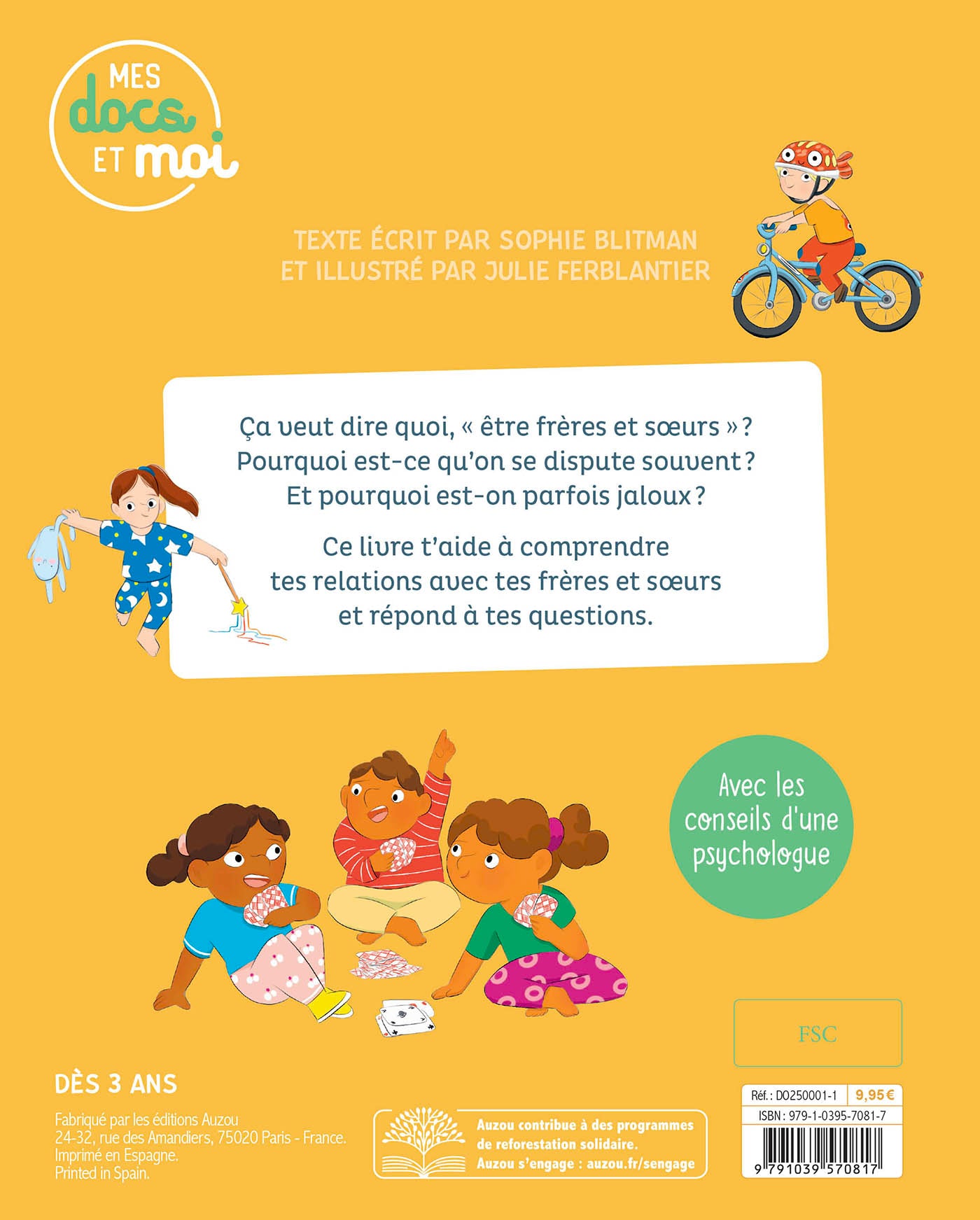 Mes docs et moi - Mes frères et sœurs : Pourquoi ils m’énervent ?