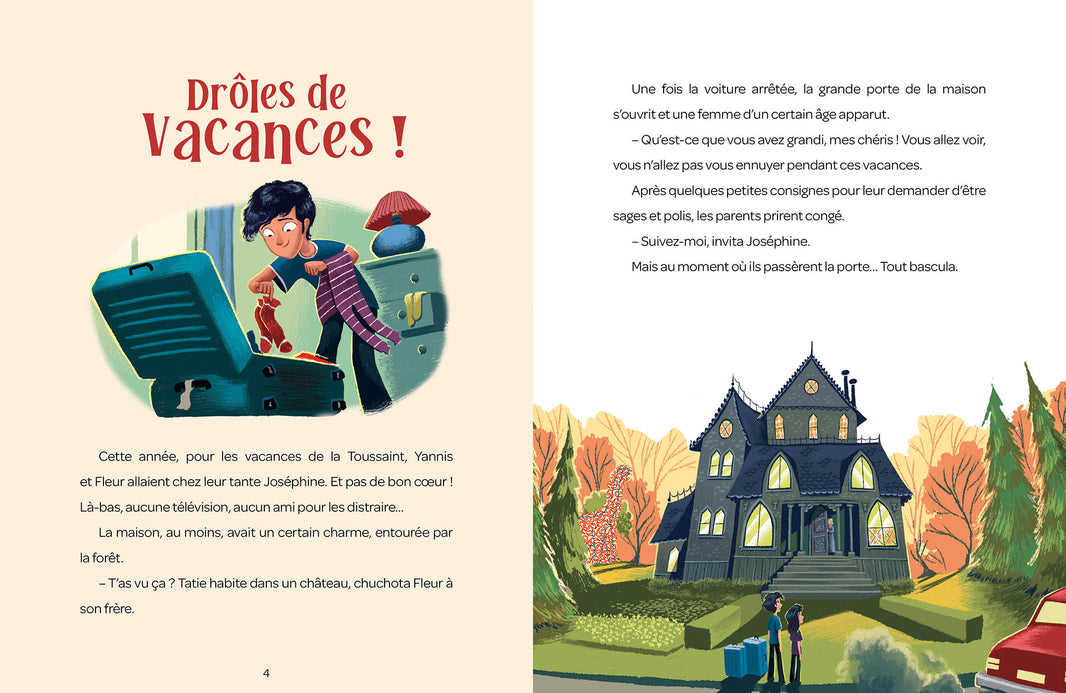 Secrets au Manoir – Livre-jeu d’énigmes – Auzou